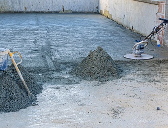 Cement screed floor